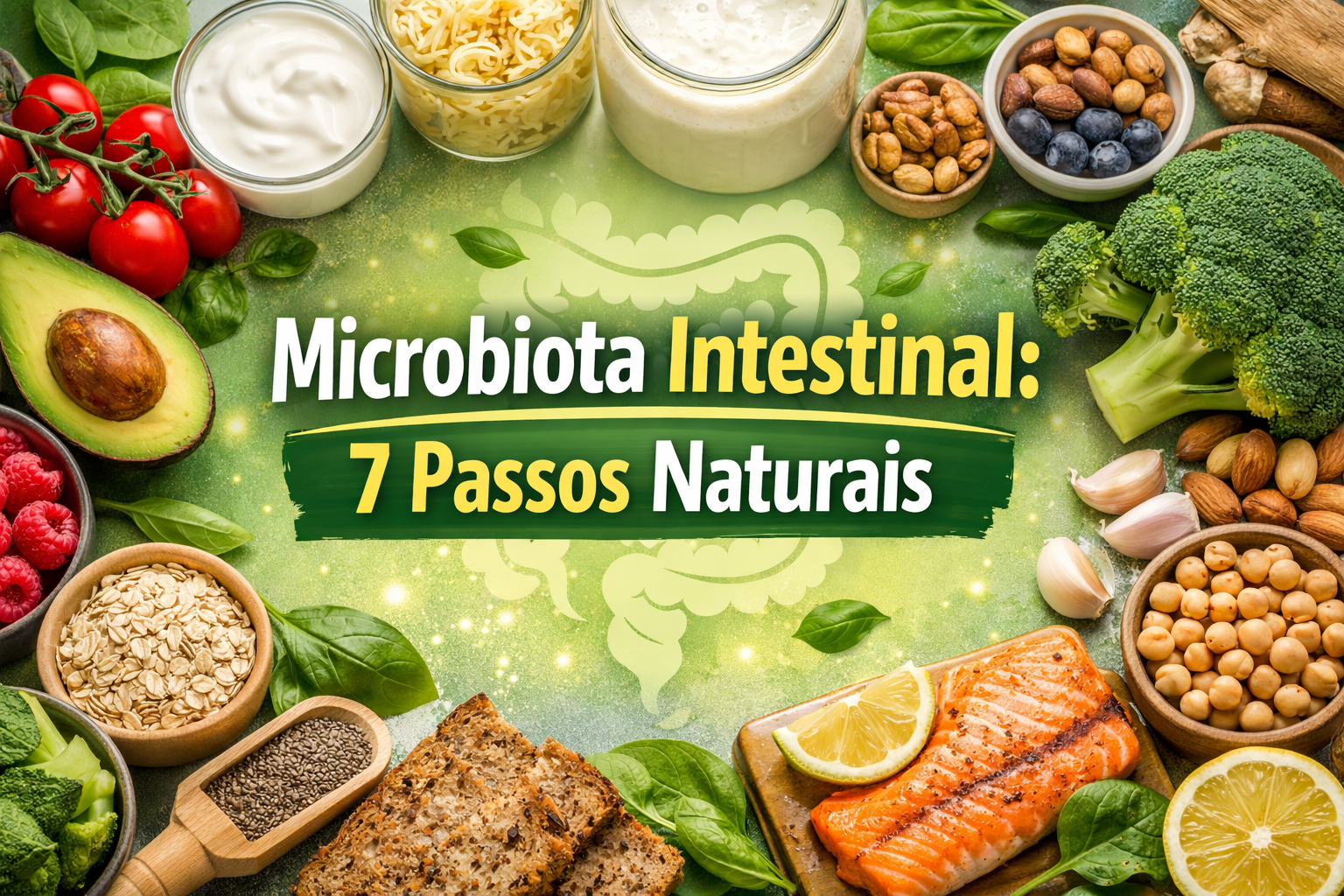 Microbiota Intestinal: 7 Passos Naturais