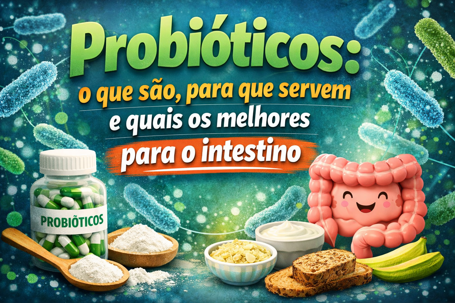 Probióticos: o que são, para que servem e como escolher o melhor para o intestino